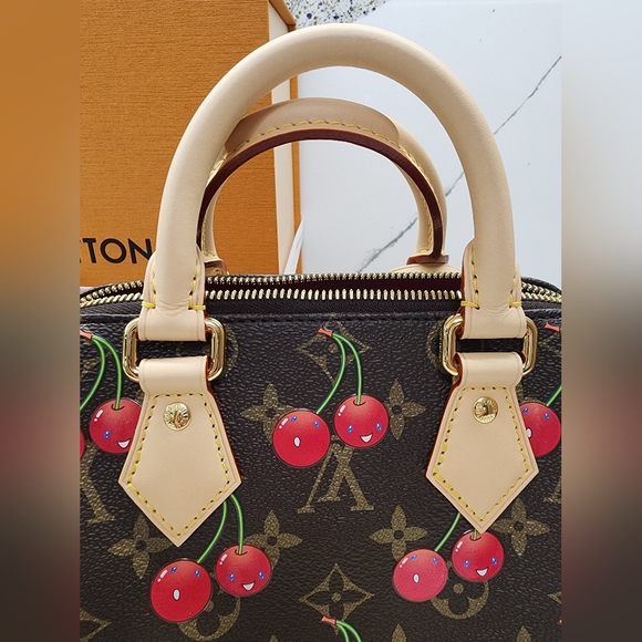 Louis Vuitton 2025 LV x TM Murakami Cerises Cherry Speedy Bandoulière 20 M13094 - Picture 5 of 16
